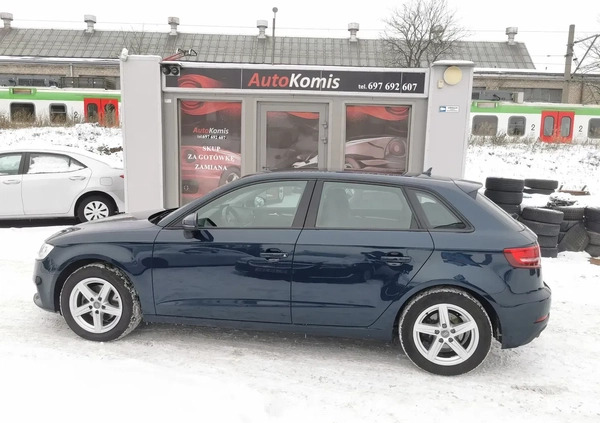 Audi A3 cena 69897 przebieg: 115000, rok produkcji 2017 z Zawidów małe 497